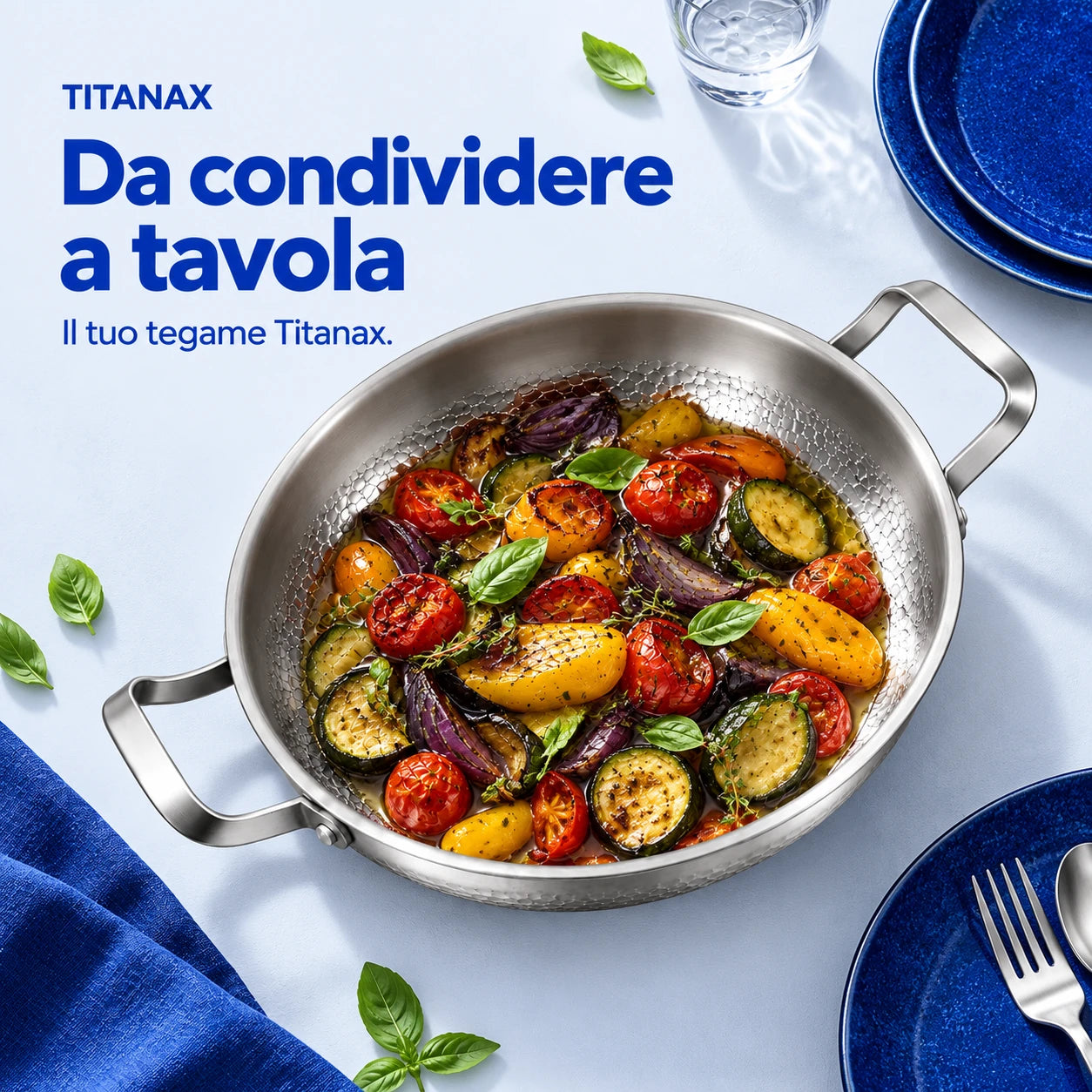 Tegame in titanio a due manici — immagine 2
