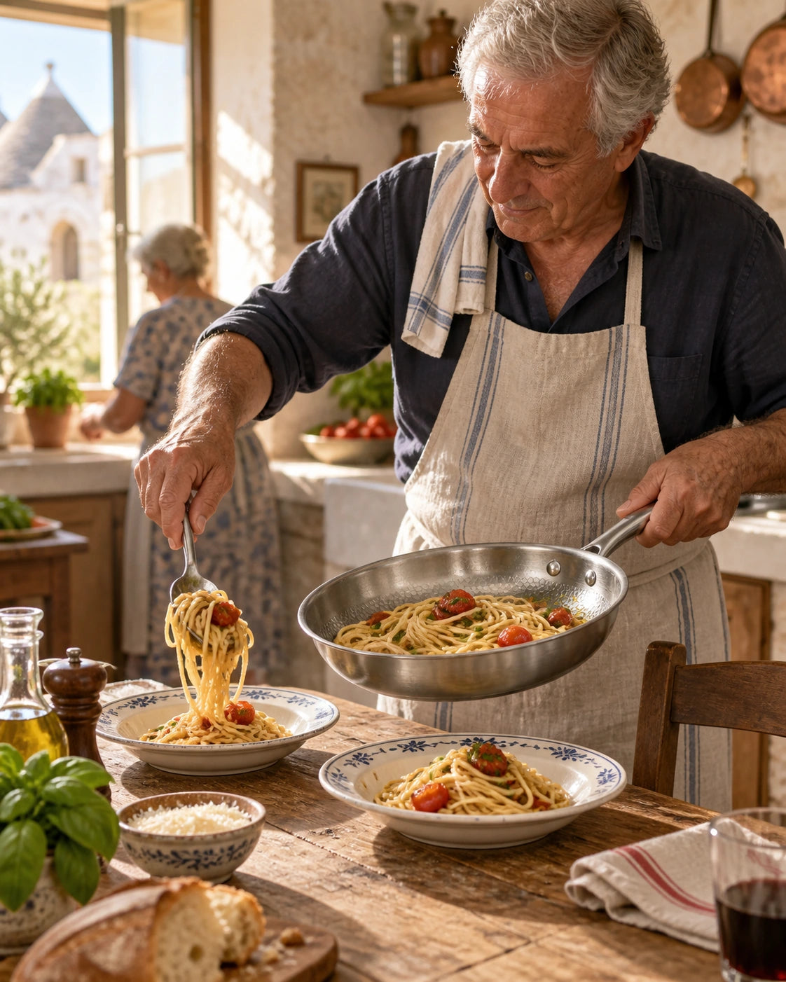 Cliente Titanax nella sua cucina