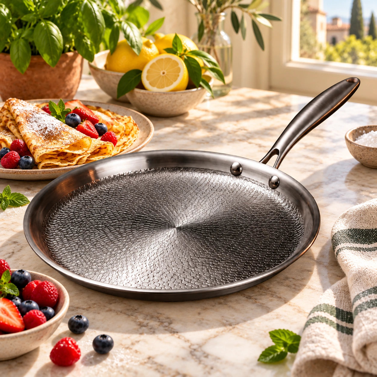 Crêpiera in titanio en cuisine — photo 2