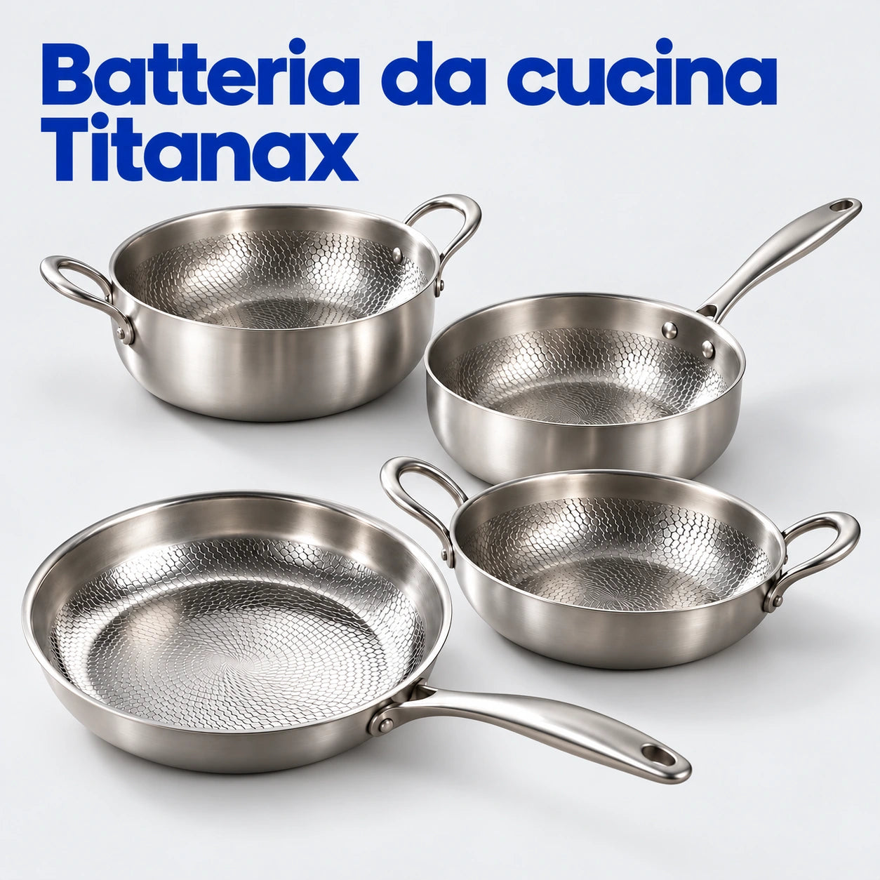 Batteria da cucina Titanax