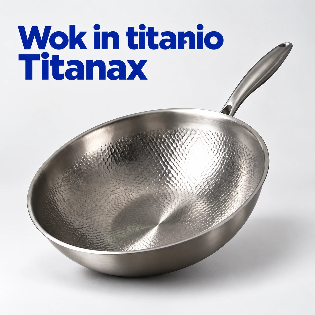 Wok in titanio