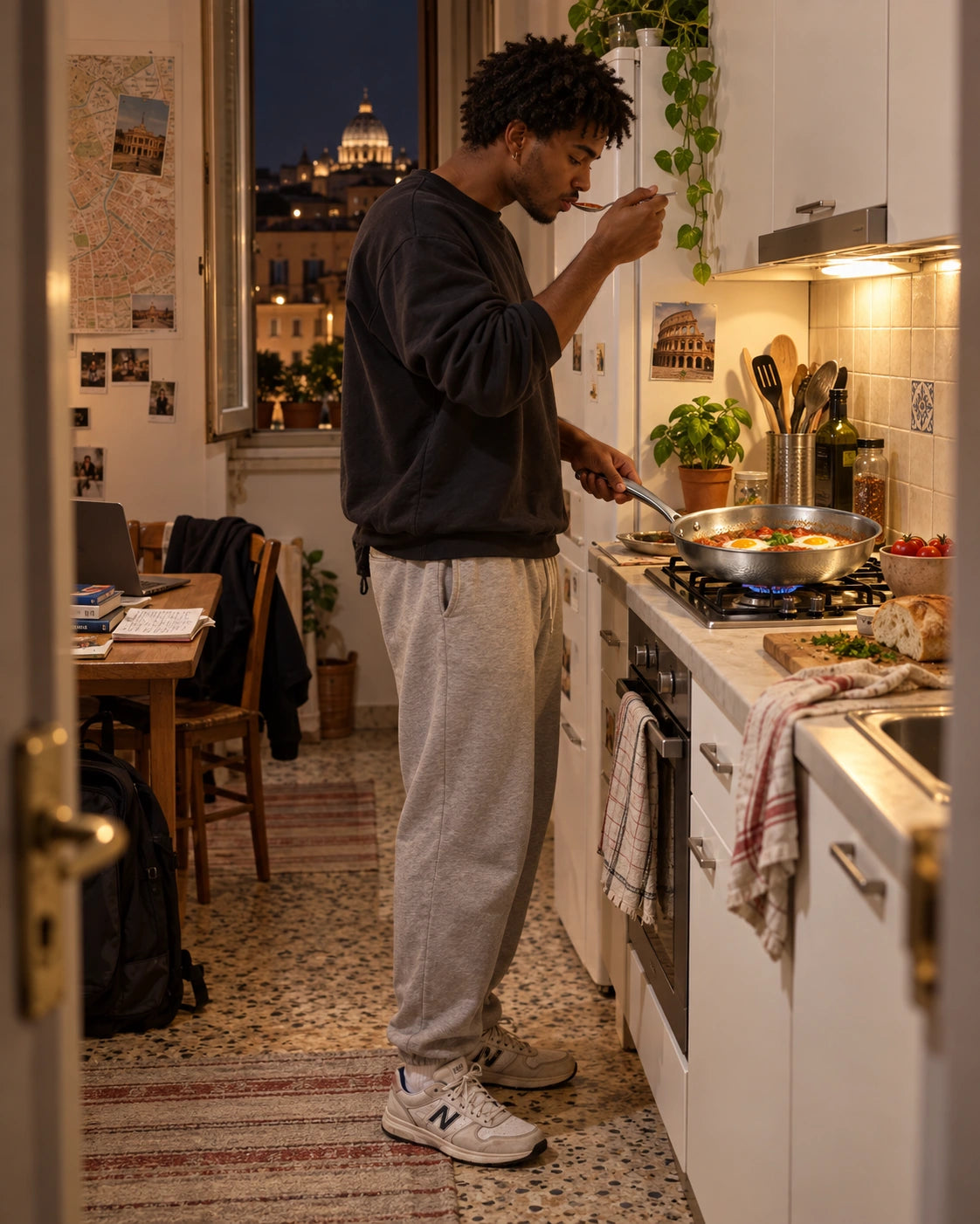 Cliente Titanax nella sua cucina